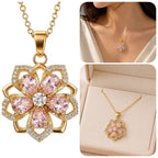 Blooming heart Gold Plated pendant
